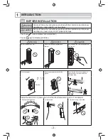 Preview for 2 page of Optex FTN-R Installation Instructions Manual