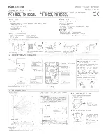 Preview for 1 page of Optex FX-50QZ Installation Instructions