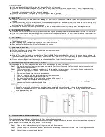 Preview for 2 page of Optex GEN-DC Installation Instructions