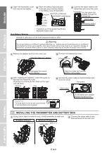 Preview for 8 page of Optex HX-80NRAM Installation Instructions Manual