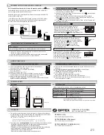 Preview for 2 page of Optex iVision+ IVP-HU Installation Instructions And Operators Manual