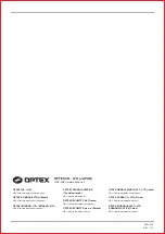 Preview for 16 page of Optex iVision+ User Manual