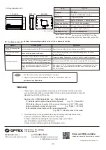 Предварительный просмотр 4 страницы Optex IVPC-DI Installation Manual