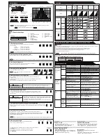 Preview for 2 page of Optex OA-4500S(E) Installation Manual