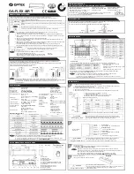 Optex OA-FLEX AIR T User Manual preview