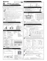 Preview for 3 page of Optex OA-FLEX AIR T User Manual