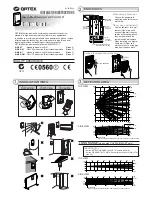 Preview for 1 page of Optex OML-ST Installation Instructions