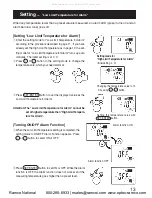 Preview for 13 page of Optex PT-5LD Instruction Manual