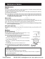 Preview for 16 page of Optex PT-5LD Instruction Manual