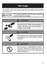 Preview for 19 page of Optex PT-7LD Instruction Manual