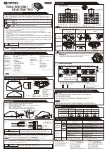 Preview for 1 page of Optex Reaction One Operation Manual