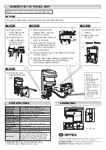 Preview for 4 page of Optex REDWALL PIE-1 Installation Instructions