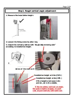 Preview for 3 page of Optex REDWALL-V Adjustment Procedures Manual