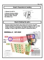 Preview for 10 page of Optex REDWALL-V Adjustment Procedures Manual