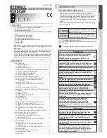 Preview for 1 page of Optex RLS-3060 Installation Instructions Manual