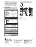 Предварительный просмотр 12 страницы Optex RLS-3060 Installation Instructions Manual