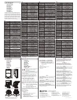 Preview for 2 page of Optex RXC-DT-X5 Installation Instructions