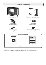 Preview for 4 page of Optex SC-U1 Operation Manual