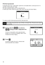 Preview for 18 page of Optex SC-U1 Operation Manual