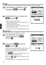 Preview for 42 page of Optex SC-U1 Operation Manual