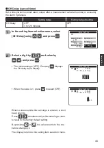 Preview for 45 page of Optex SC-U1 Operation Manual