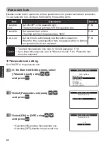 Preview for 52 page of Optex SC-U1 Operation Manual