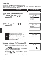 Preview for 54 page of Optex SC-U1 Operation Manual