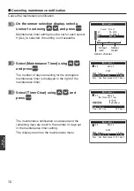 Preview for 72 page of Optex SC-U1 Operation Manual