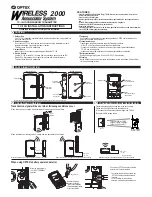 Optex TC-10U Installation Instructions preview