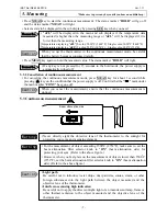 Preview for 11 page of Optex THERMO-HUNTER  VF-3000 Instruction Manual