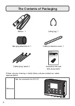 Preview for 2 page of Optex TS-1000-D Instruction Manual