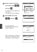 Preview for 20 page of Optex TS-1000-D Instruction Manual