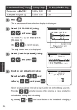 Preview for 24 page of Optex TS-1000-D Instruction Manual