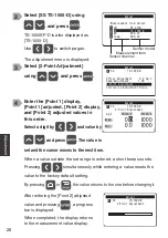 Preview for 26 page of Optex TS-1000-D Instruction Manual