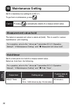 Preview for 28 page of Optex TS-1000-D Instruction Manual