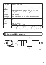 Preview for 35 page of Optex TS-1000-D Instruction Manual