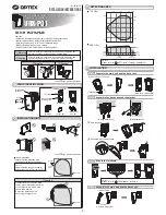 Optex URX-P01WH Installation Instructions And Operators Manual preview