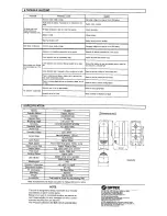 Preview for 6 page of Optex VX-402R Installation Instructions Manual