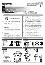 Optex VX Shield Series Installation Instructions Manual preview