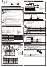 Optex X-ZONE Manual preview