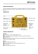 Предварительный просмотр 2 страницы opti-solar MSS-20 Super User Manual