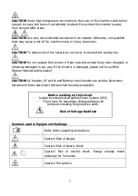 Предварительный просмотр 5 страницы opti-solar Premium SP20000 User Manual