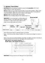 Предварительный просмотр 12 страницы opti-solar Premium SP20000 User Manual