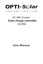 opti-solar SC-SM Series User Manual preview