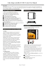 Preview for 2 page of opti-solar SC-SM Series User Manual