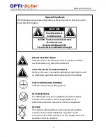 Preview for 4 page of opti-solar SP4000-AVR User Manual