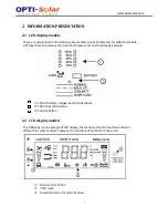 Preview for 7 page of opti-solar SP4000-AVR User Manual