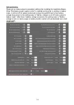 Preview for 16 page of opti-solar Sp4000 Premium User Manual