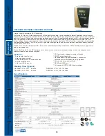 OPTI-UPS DS1000B Specification Sheet preview