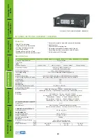 OPTI-UPS IS1100NR Specification Sheet preview